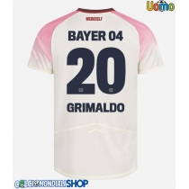 Maglie da calcio Bayer Leverkusen Alejandro Grimaldo #20 Seconda Maglia 2025-26 Manica Corta